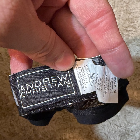 Andrew Christian XL See-Thru Jock/Thong - Picture 4 of 4